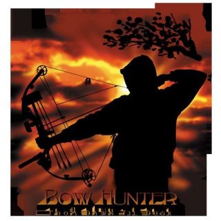 Hunting Season Tshirt Bow Hunter From Dawn Til Dusk Buck Deer Nature 
