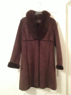 Andrew Marc Additions Coat with Fox Fur Size L