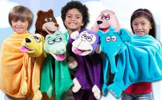   Unicorn Puppets Kids Blankets As Seen On TV Toys Plush Animal Pet