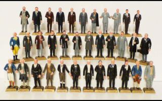 Vintage Marx Toys U s Presidents 1 36 Toy Figurines 35 Figurines 