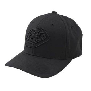   Designs TLD Always Hat Fitted Sized Logo Cap Black  2 Sizes Available