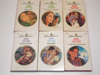 Lot of 69 HARLEQUIN PRESENTS Anne Mather 70s 80s Romance Novels