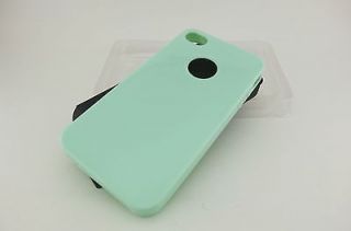   green sweety color Silicone Iphone Hard back cover case for iPhone