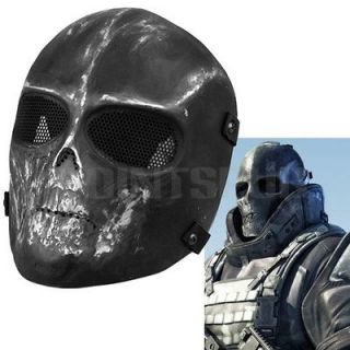 Army Skull Airsoft Paintball Hunting War Game Protect Mask Shield