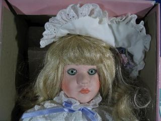 Samantha 17 5 Musical Porcelain Doll by Bette Ball for Goebel Perfect 