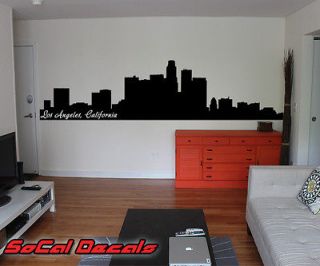 Los Angeles City Wall Decor Vinyl Sticker Set Room Home Decal 
