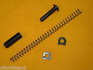   RECOIL SPRING PLUNGER, GUIDE, & SPRING w/ 2 BUFFERS .45 ACP plug