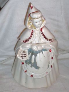 Vintage Lady of Mystery Cinderella Cookie Jar by Metlox