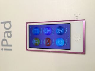 Apple iPod Nano 16GB Purple Model MD479LL A 7th Generation Latest 