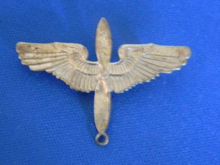   Vintage Army Air Force Air Corps Sweetheart military prop wing pin