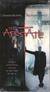 The Apostate New VHS Dennis Hopper Richard Grieco Kristin Minter 