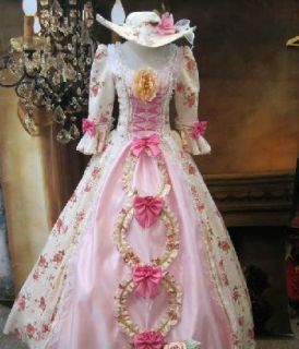 Marie Antoinette French 18th Century Victorian Dress