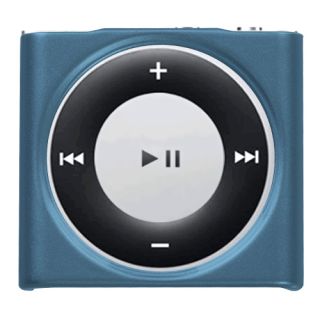 Metallic Sky Blue Phone case for Apple iPod shuffle (4th generation)