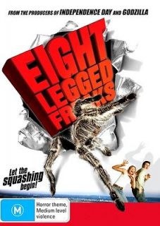 EIGHT LEGGED FREAKS DVD NEW..SCARY GIANT SPIDERS HORROR MOVIE 