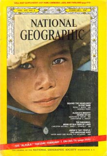 National Geographic 1967 January February March April Magazines