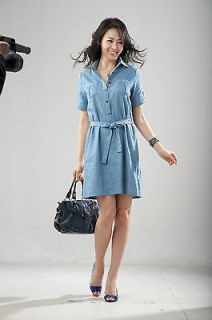 New Ladies Womens ALTBENY Korea Style denim Dress Us Size M,L,XL