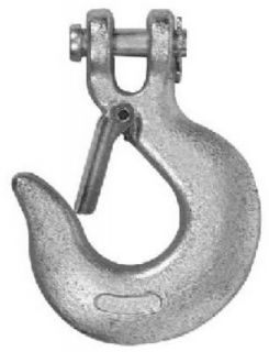 Apex Tools Group T9700624 3 8 inch Zinc Clevis Slip Hook with Latch 