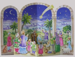 retired 3d nativity arch german advent calendar this beautiful advent 