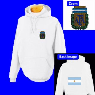 Argentina National Football Team Jersey soccer Jacket 19 99 White