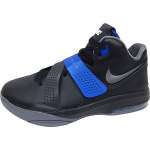 Nike Air Max Sweep Thru Black/Gray/Blu​e Mens Basketball Shoes Size 