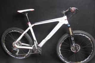 ORBEA ALMA S30 26 XL Complete Carbon Bike Hardtail 10s MTB w/Shimano 