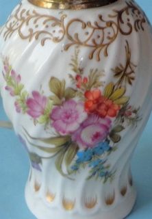 Arnold Rub Leprince Paris France Antique Dresden Flowers Porcelain 