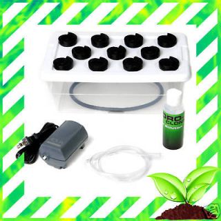 11 plant cloning system hydroponic cloner kit grower time left