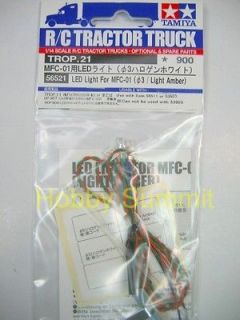 Newly listed Tamiya 1/10 3mm LIGHT AMBER LED Set re 4WD Truck MFC 02 