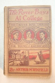 Arthur M Winfield The Rover Boys at College C 1910