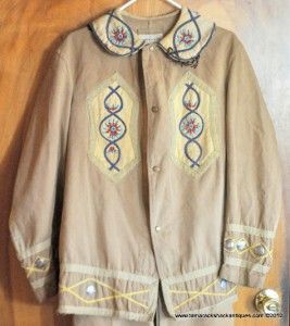 Vtg Harding Uniform Regalia Co Indian Western Show Costume Jacket 
