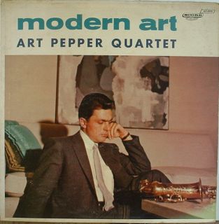 Art Pepper Quartet Modern Art Score 4030 Mono Nice
