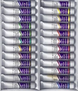 Reeves Oil Paint Set 24 Tubes Painting Art Supplies