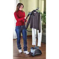 Monster Fabric Garment Steamer blasts away unsightly wrinkles FAST