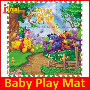 baby play mats Disney Story Winnie Pooh A kids foam play mat