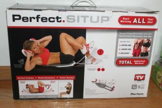 PERFECT SITUP Abs Workout   As Seen On TV   NEW IN BOX