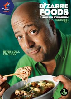 Bizarre Foods with Andrew Zimmern Collection 4, Part 1 DVD, 2010, 3 