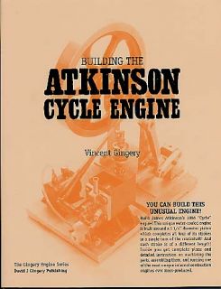 Build Atkinson Water Cooled Cycle Engine Project Hobby