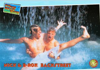 Nick Carter SHIRTLESS Barefoot Backstreet Boys