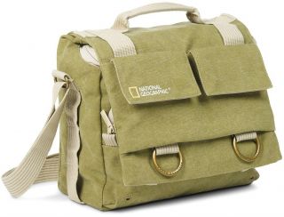 National Geographic Earth Explorer Midi Messenger Bag (Beige)