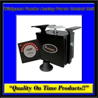 New Wildgame Feeder Analog Power Control Unit Automatic Deer Game Food 