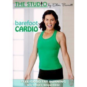 The Studio Barefoot Cardio Ellen Barrett Workout DVD