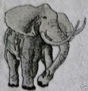 Elephant Towel Jungle Bath Decor African Elephant