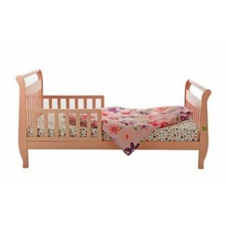   Toddler Dream on Me Sleigh Toddler Bed Pink Finish Safety Rails
