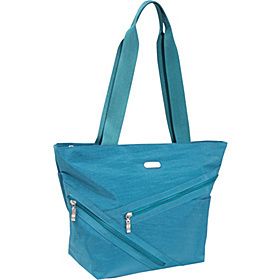 Baggallini Zigg ZAGG Tote Crinkle Hand Shopper Shoulder Bag $80