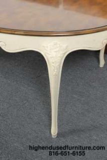 Baker Furniture Country French 108 5 Oval Dining Table