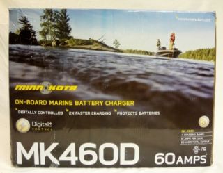minn kota mk460d on board marine battery charger