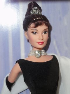 Audrey Hepburn Doll Holly Golightly Breakfast at Tiffanys Barbie Size 