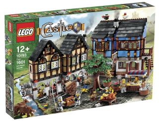 New Lego Medieval Market Village 10193 Castle Kingdom Town SEALED 