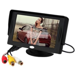 B5UT Hot LCD Car Monitor Reverse Rearview Color Camera DVD VCR CCTV 4 
