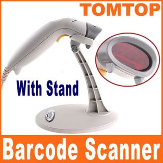 Auto Handheld USB Laser Barcode Scanner Reader Stand